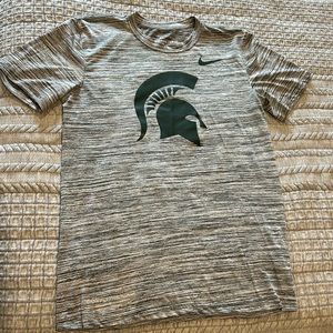 Michigan State dri-fit tee shirt